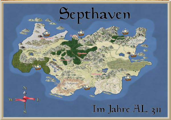 Karte Septhaven